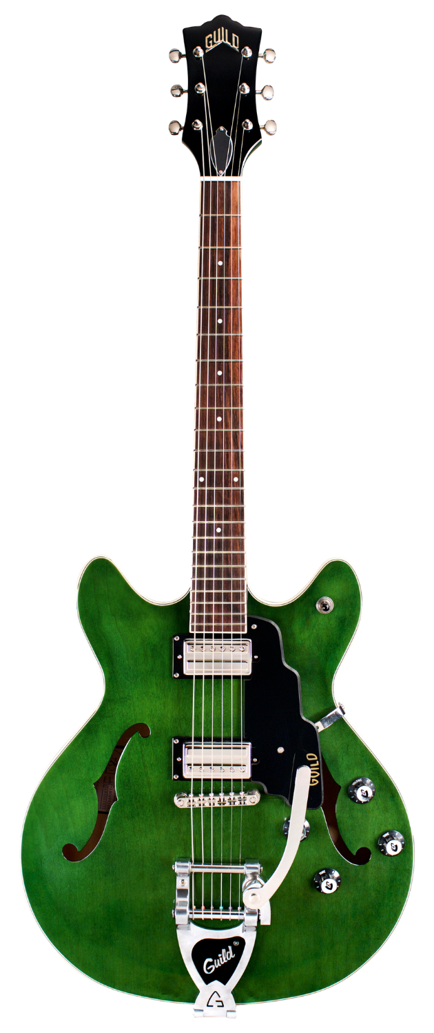 Guild Starfire 1 GTV DC Archtop - Emerald Green
