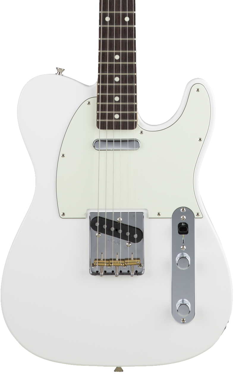 FENDER MADE IN JAPAN HYBRID 60s TELECASTER RW ARCTIC WHITE