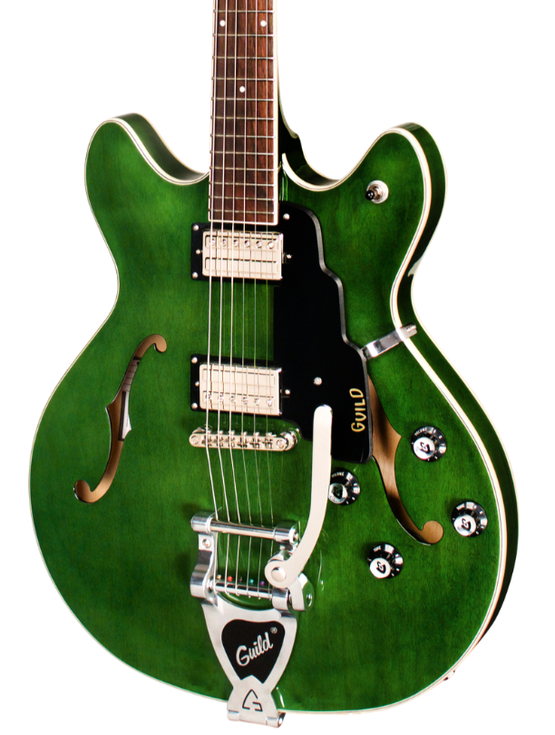 Guild Starfire 1 GTV DC Archtop - Emerald Green