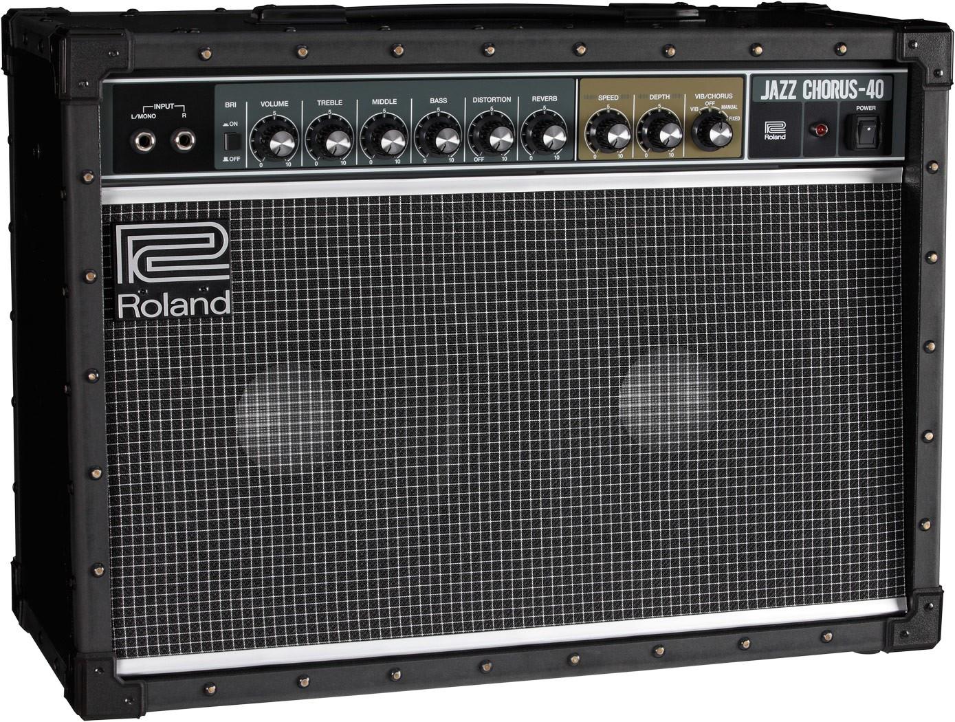ROLAND JC-40 JAZZ CHORUS 2 X 10" 40W GUITAR AMP COMBO (JC40)