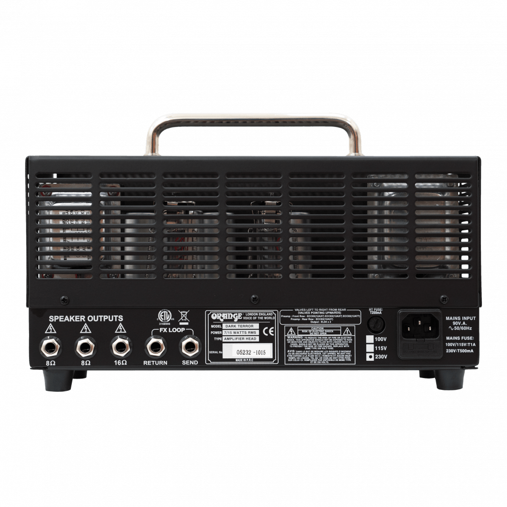 Orange DA15H Dark Terror Lunchbox Amplifier Head