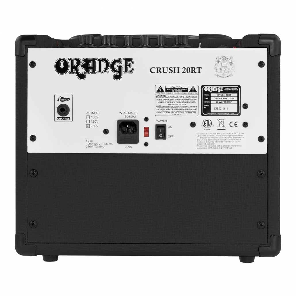 Orange Crush 20RT Combo Amplifier - Black
