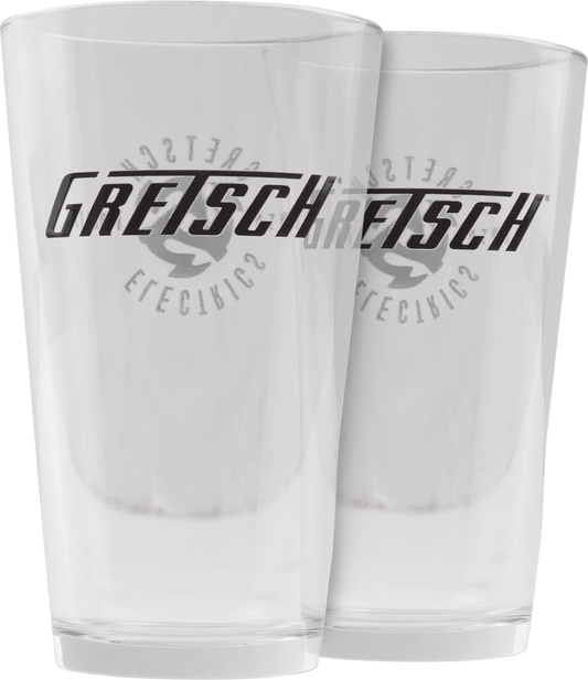 GRETSCH PINT GLASS SET (2)