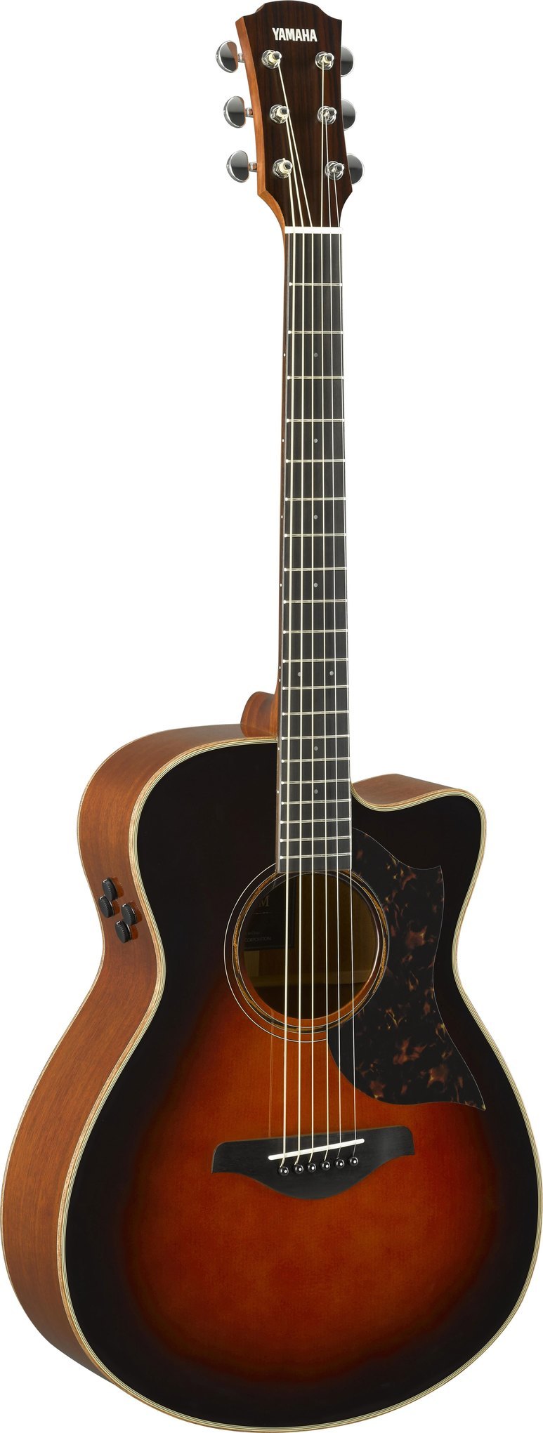 Yamaha AC3M ARE - Concert Solid mMahogany - Brown Sunburst