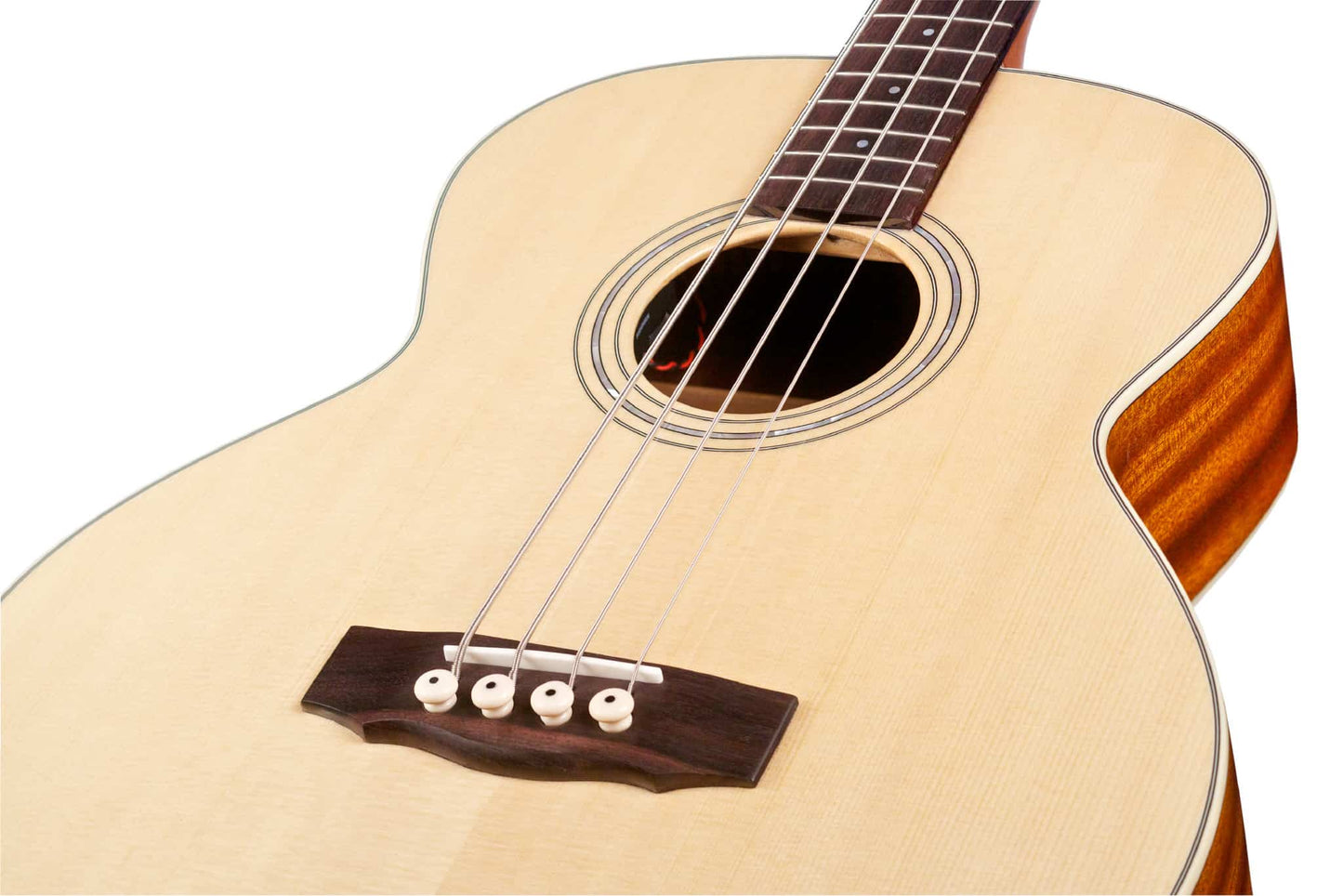 GUILD B-140E JUMBO BASS SOLID SPRUCE TOP ARCHBACK W/BAG