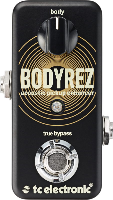TC Electronic Bodyrez Acoustic Pickup Enhancer Pedal