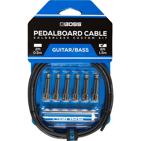 Boss BCK6 Solderless Pedalboard Cable Kit