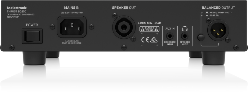 TC Electronic BQ250 Bass Amplifier Head