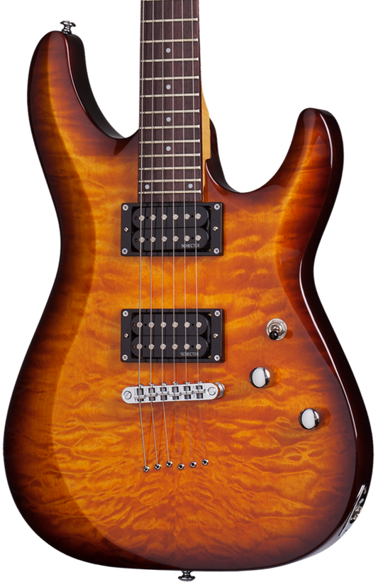 Schecter C-6 Plus - Vintage Sunburst