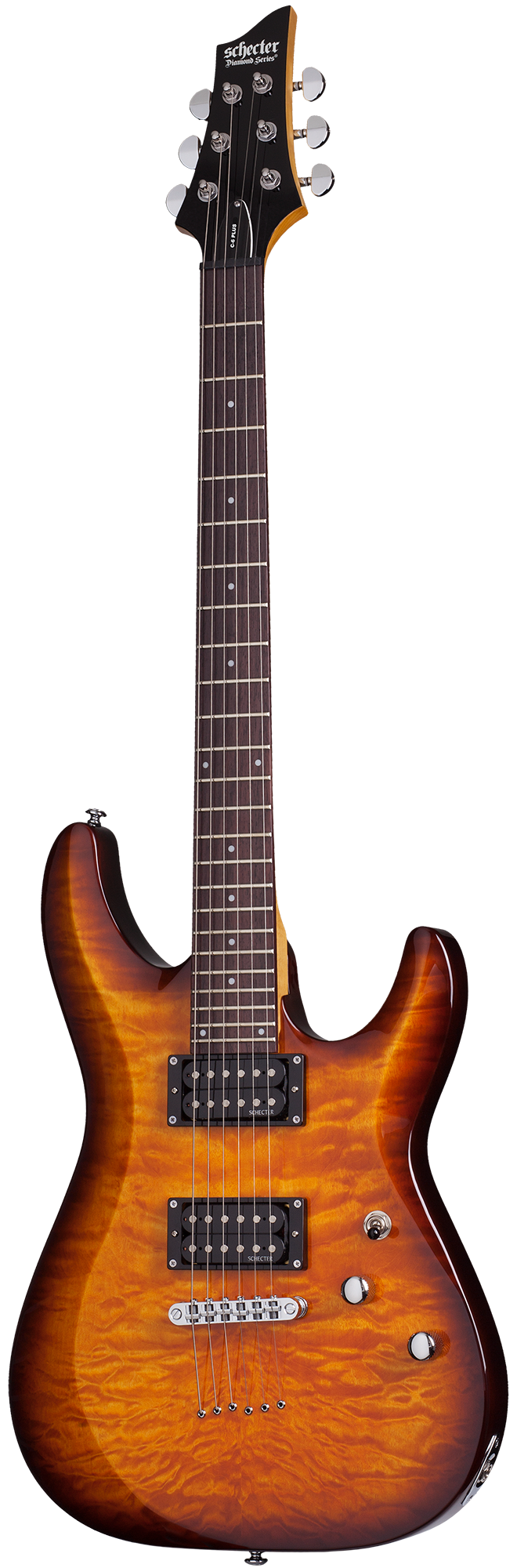 Schecter C-6 Plus - Vintage Sunburst