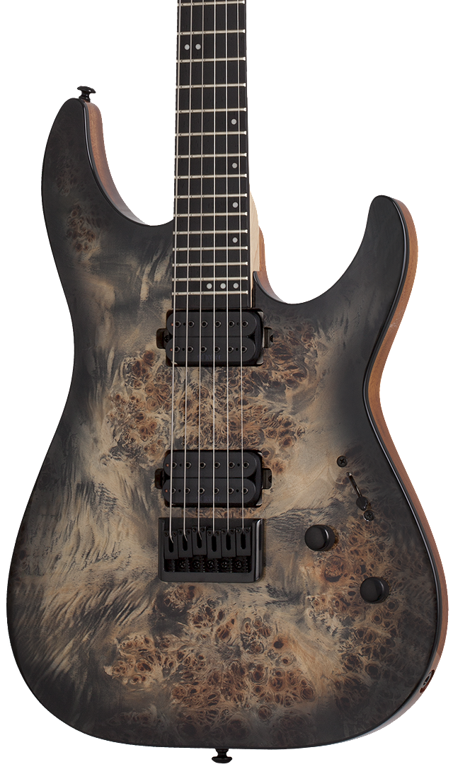 Schecter C-6 Pro - Charcoal Burst