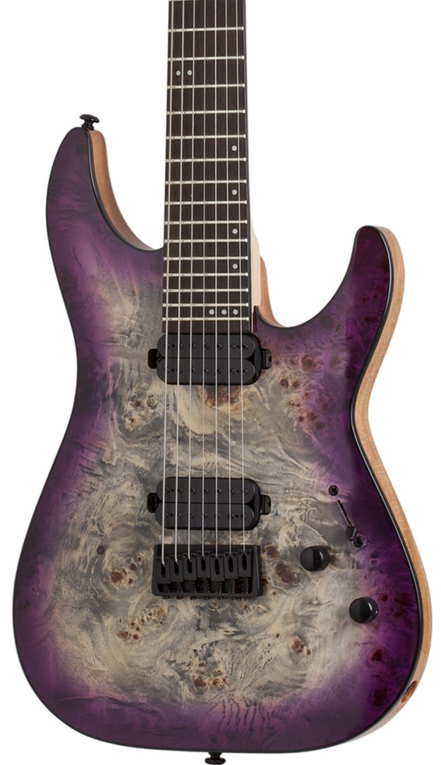 Schecter C-7 Pro 7-String - Aurora Burst