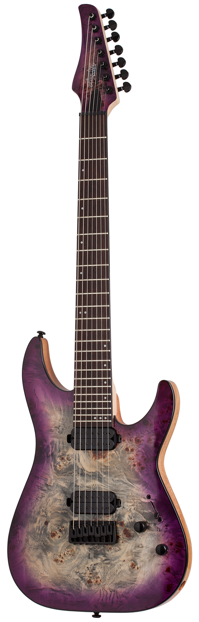 Schecter C-7 Pro 7-String - Aurora Burst