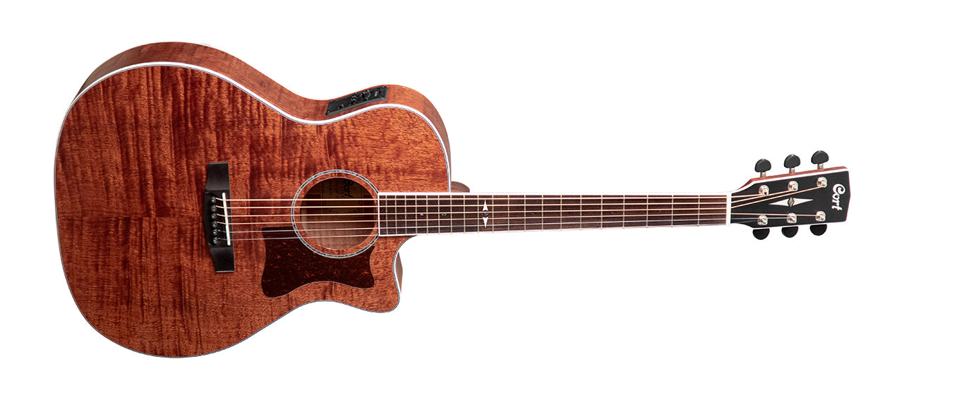 Cort GA5F Grand Auditorium Flamed Mahogany