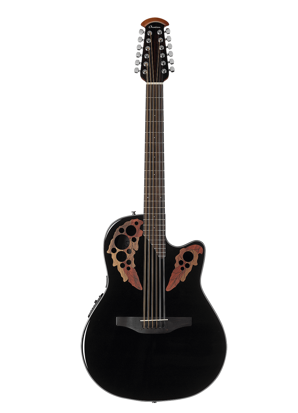 OVATION CELEBRITY ELITE 12-STRING MID DEPTH - BLACK