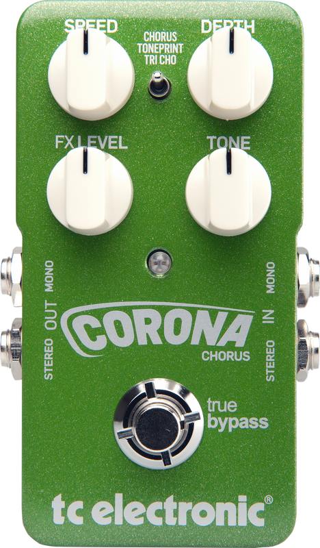 Chorus shop pedal guitar