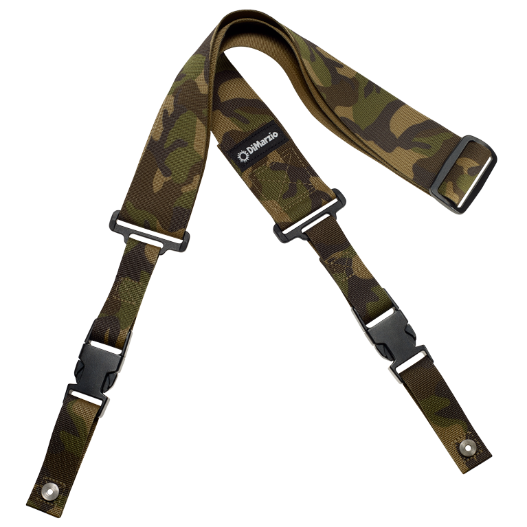 DiMarzio Cliplock Strap - Camoflage