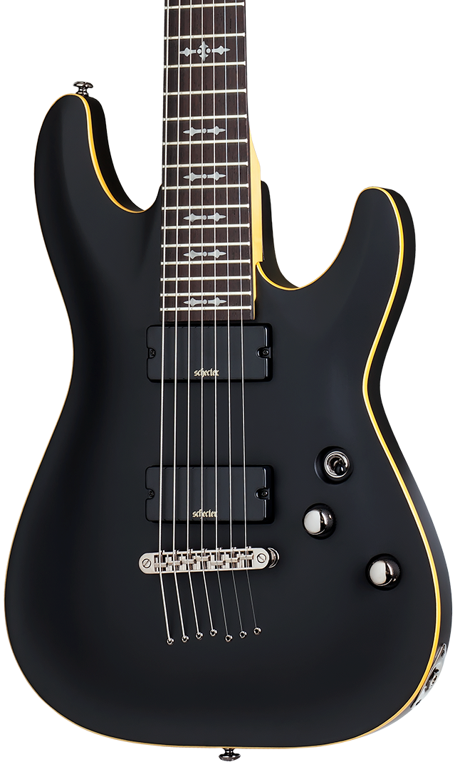 Schecter Demon 7 7 String Aged Black Satin Guitar Brothers Online