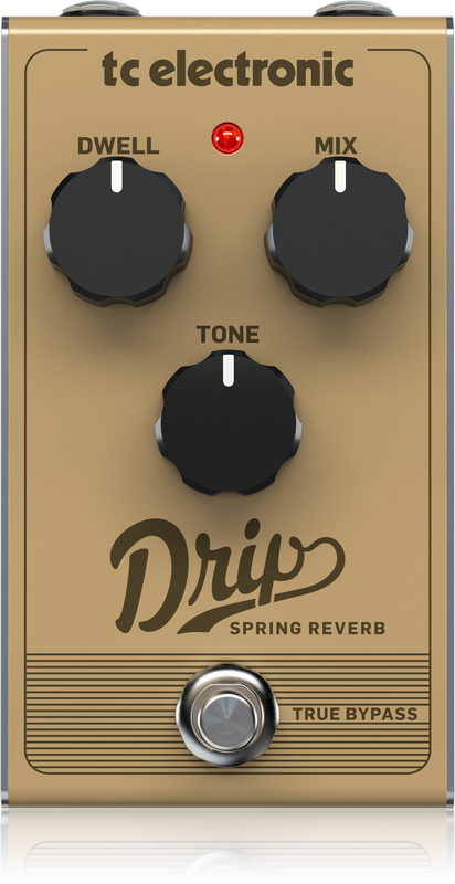 tc reverb pedal TC Electronic Drip Spring Reverb Pedal