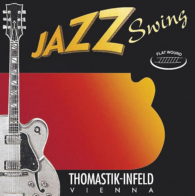 Thomastik JS113 Jazz Swing Electric Flatwound Strings 13-53