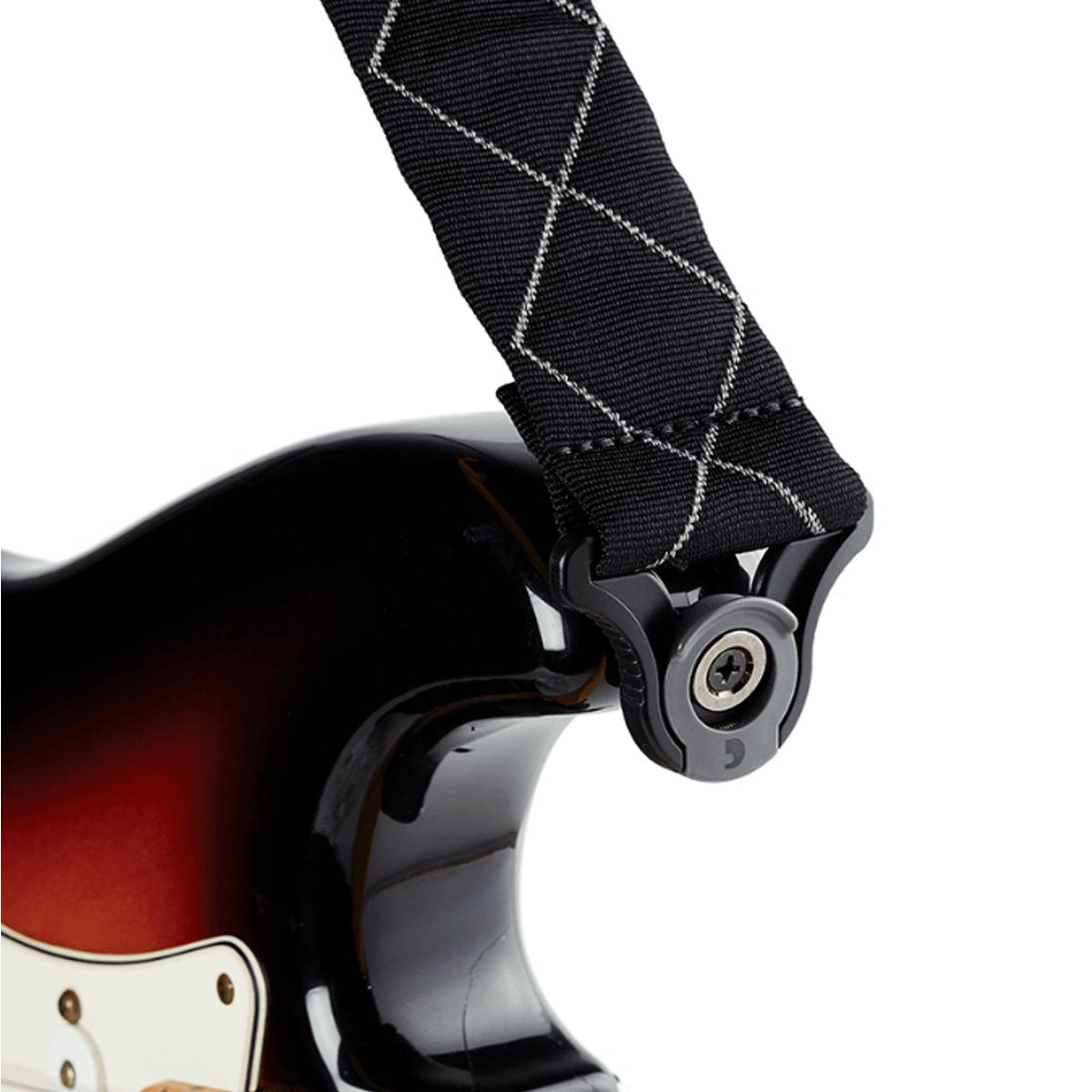 D'Addario Auto Lock Strap - Diamond Padded