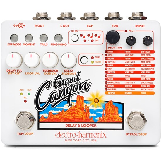 Electro-Harmonix Grand Canyon Delay & Looper Pedal