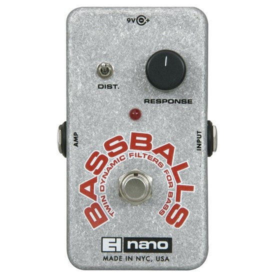 Electro-Harmonix Nano Bassballs Dynamic Bass Filter Pedal