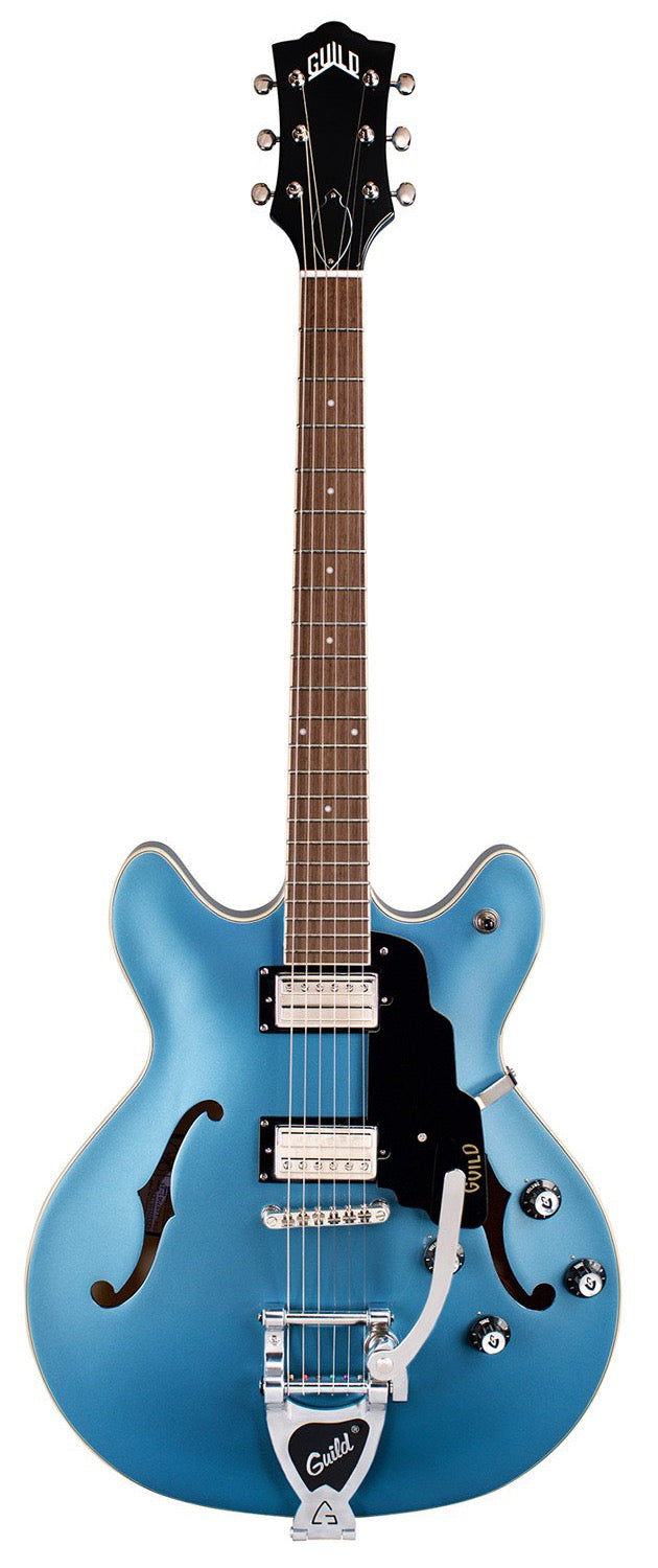 Guild Starfire 1 GTV DC Archtop - Pelham Blue