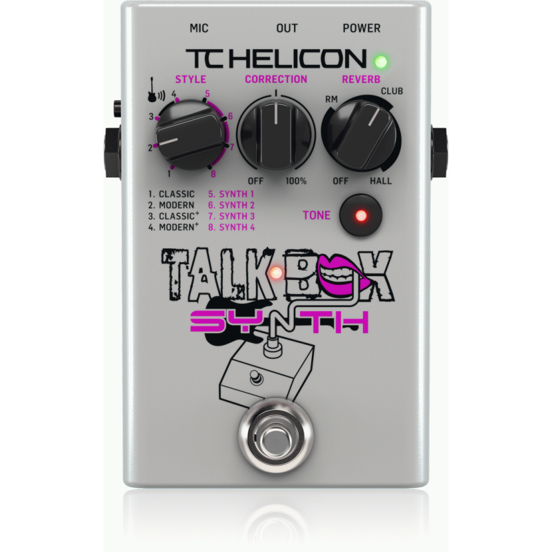 TC Helicon Talkbox Synth Pedal