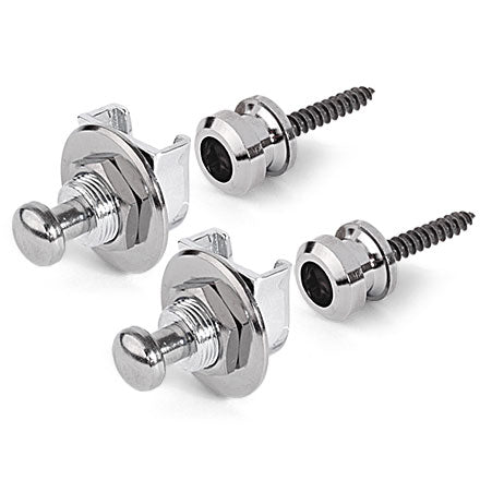 Grover Quick Release Strap Locks Set - Chrome