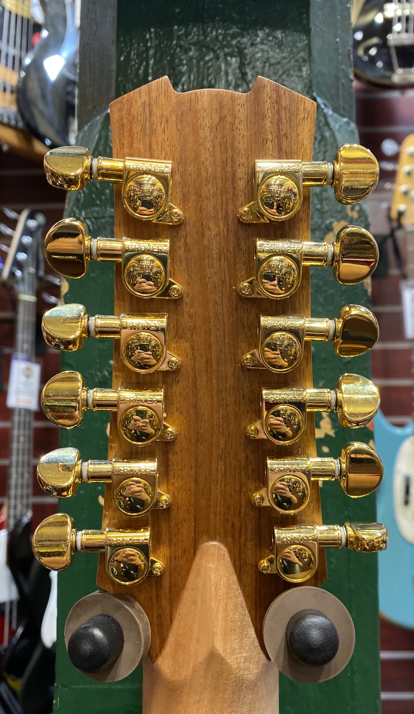 Cole Clark Fat Lady 2E -12-String - Solid Blackwood