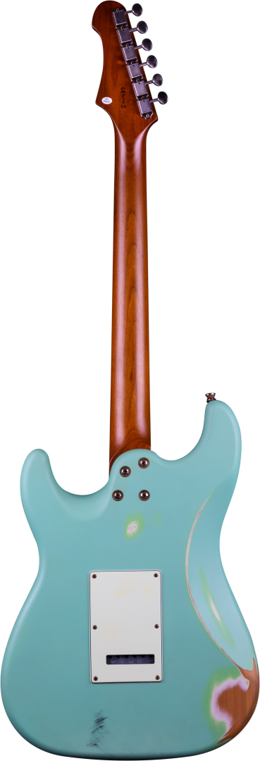 Jet JS-400 HSS Electric Roasted Maple Rosewood Neck - Seafoam Green Relic'd