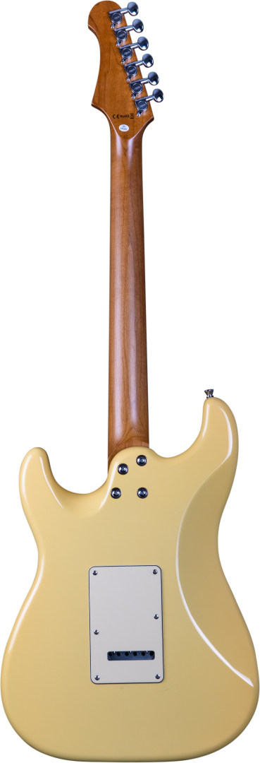 Jet JS-400 HSS Electric Roasted Maple Neck - Vintage Yellow