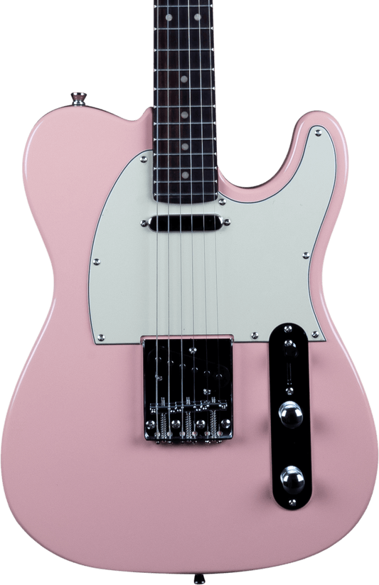 Jet  JT-300 Electric Roasted Maple Rosewood Neck - Shell Pink