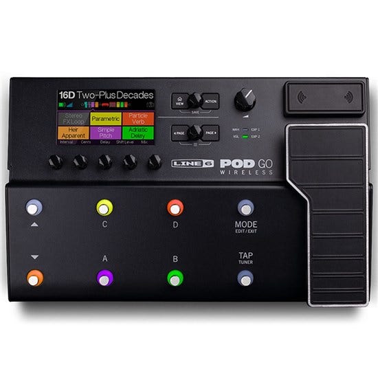 Line 6 Pod Go Wireless Multi Effects Unit