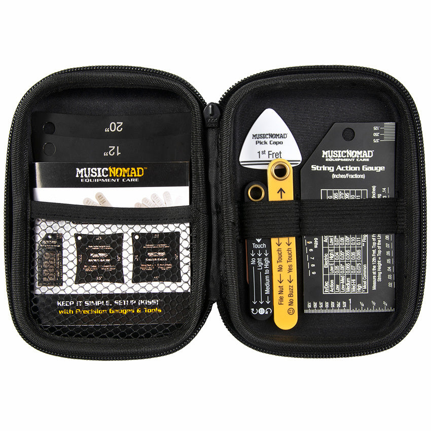 Music Nomad Precision Setup Gauge 6-Piece Tool Kit