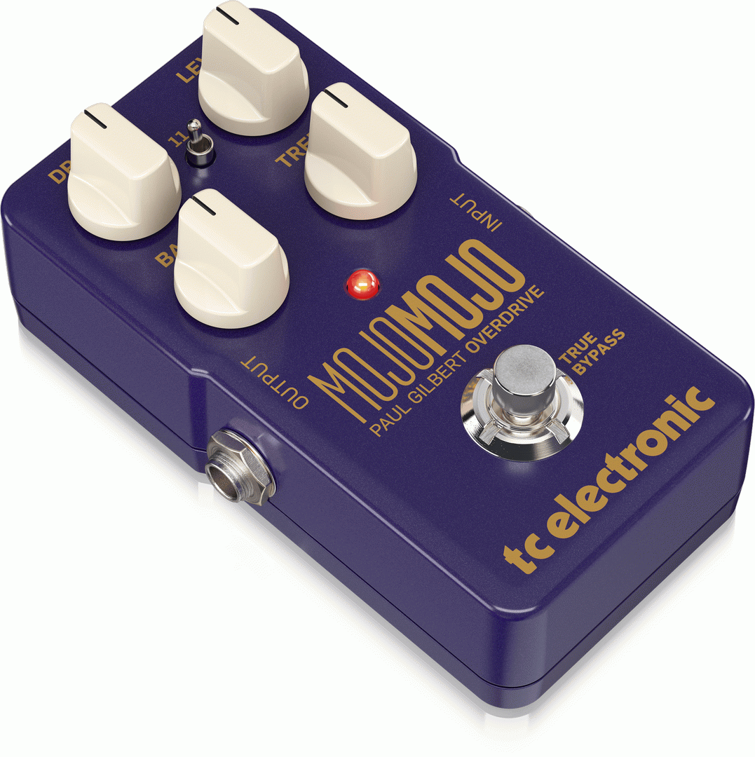 TC Electronic Paul Gilbert Mojomojo Overdrive Pedal