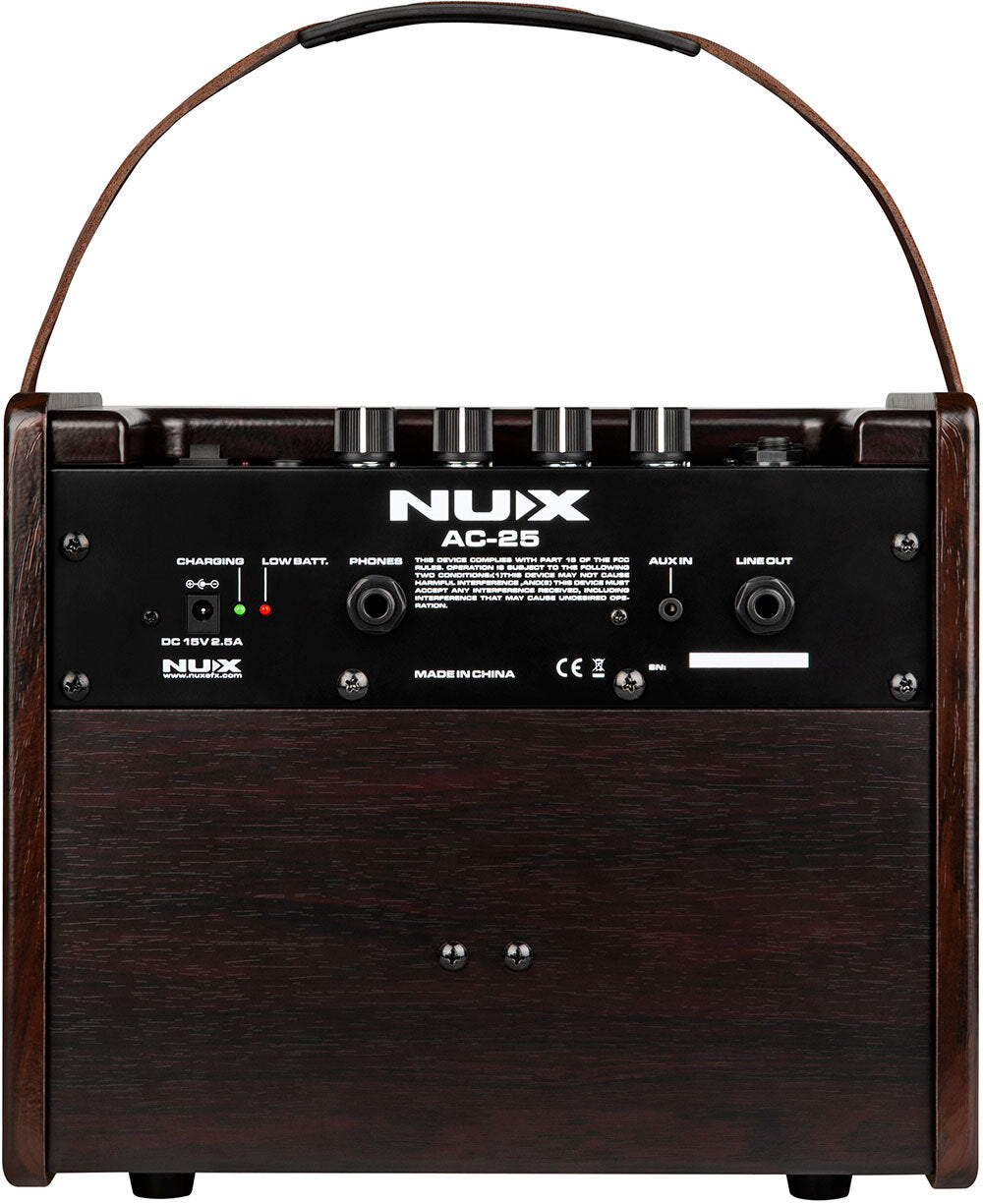 NU-X AC25 Stageman Battery Powered Acoustic Amplifier