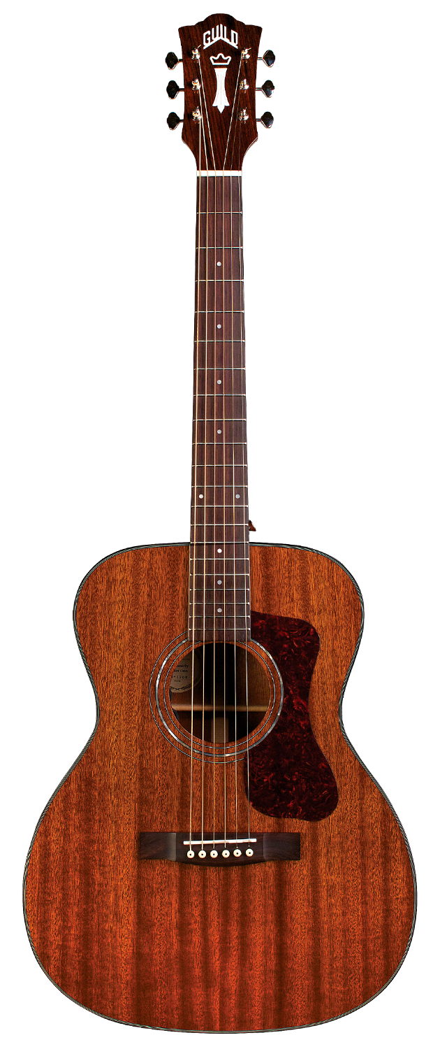 GUILD OM-120 ALL SOLID MAHOGANY ORCHESTRA ACOUSTIC
