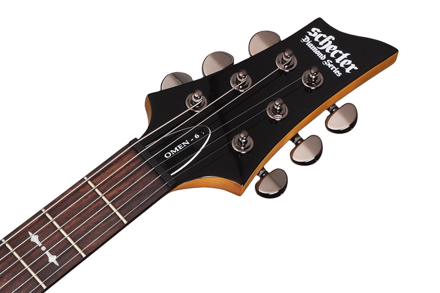 Schecter Omen-6 - Gloss Black - Left-Handed