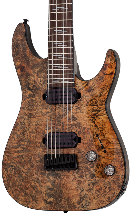 Schecter Omen Elite-7 Electric Guitar Charcoal Burst