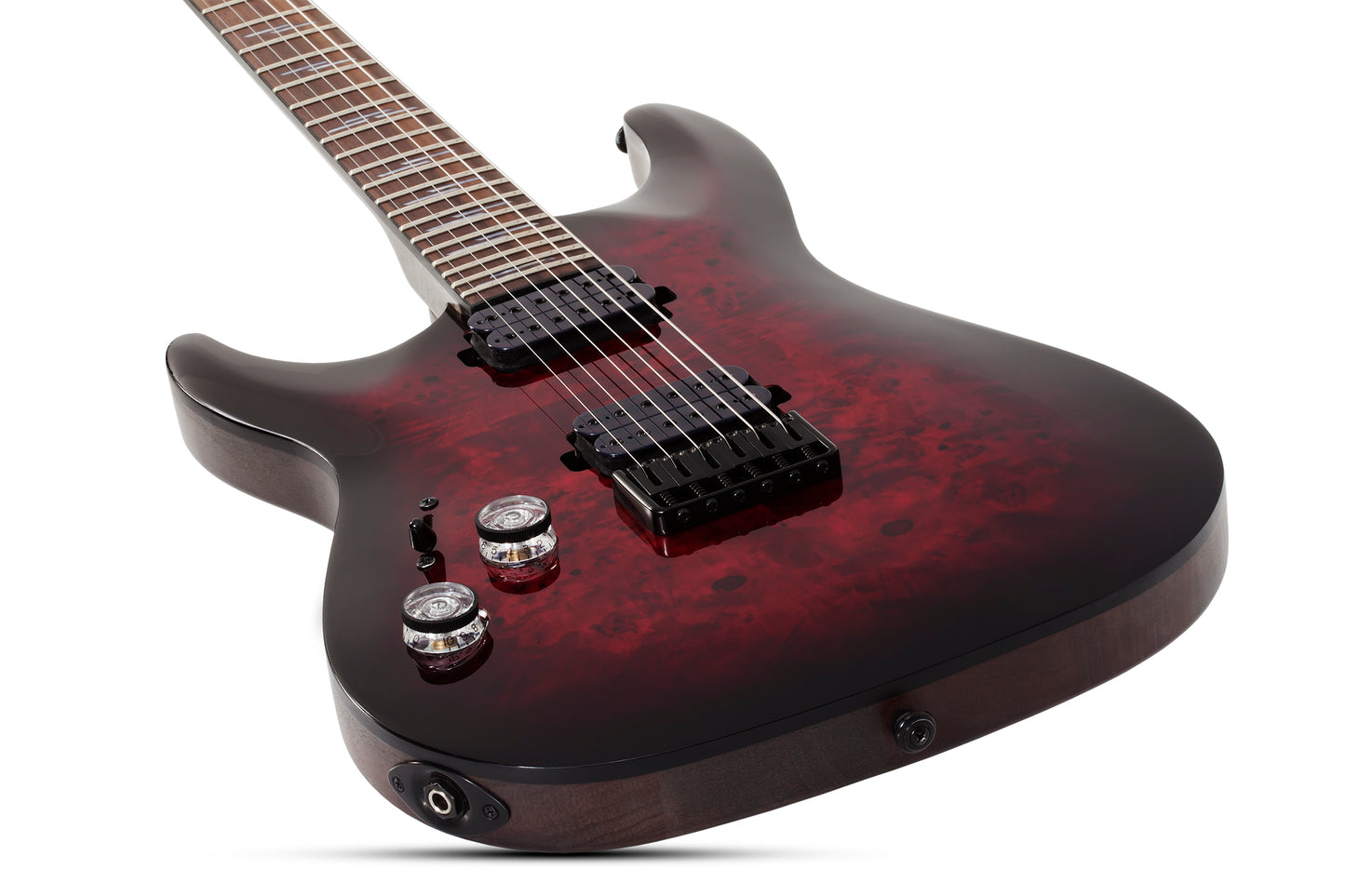 Schecter Omen Elite-6 - Black Cherry - Left-handed