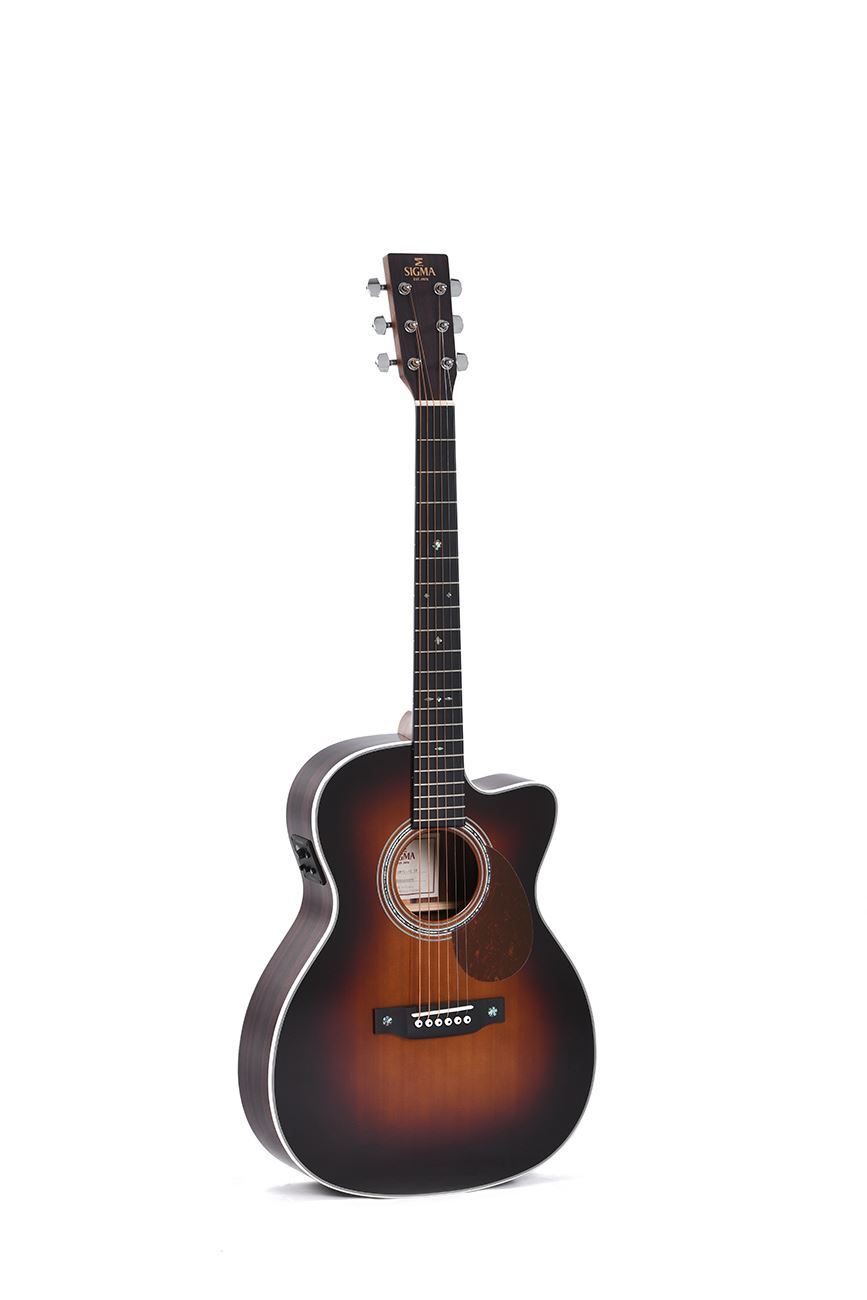 Sigma OMTC-1E-SB Acoustic Guitar - Sunburst