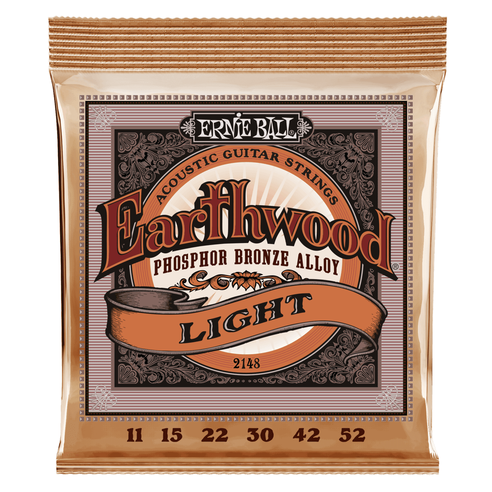 Ernie Ball Earthwood Light Phosphor Bronze - 11-52