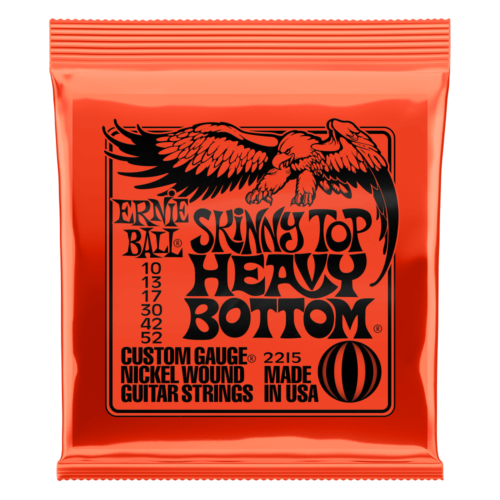 Ernie Ball Electric Skinny Top Heavy Bottom 10-52 Nickel Wound Strings