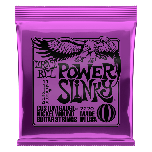 Ernie Ball Electric Power Slinky 11-48 Nickel Wound Strings