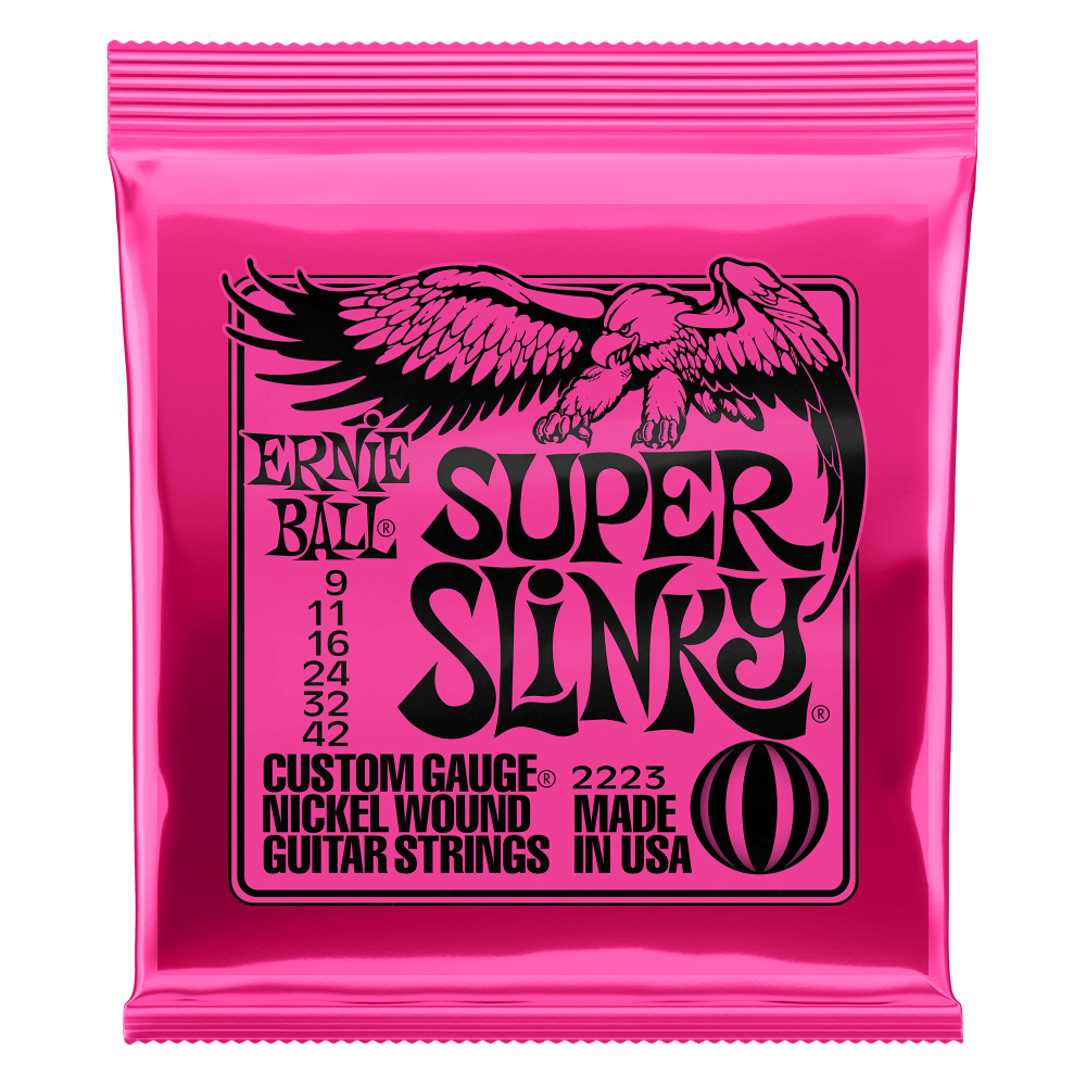 Ernie Ball Electric Super Slinky 9 - 42 Nickel Wound Strings