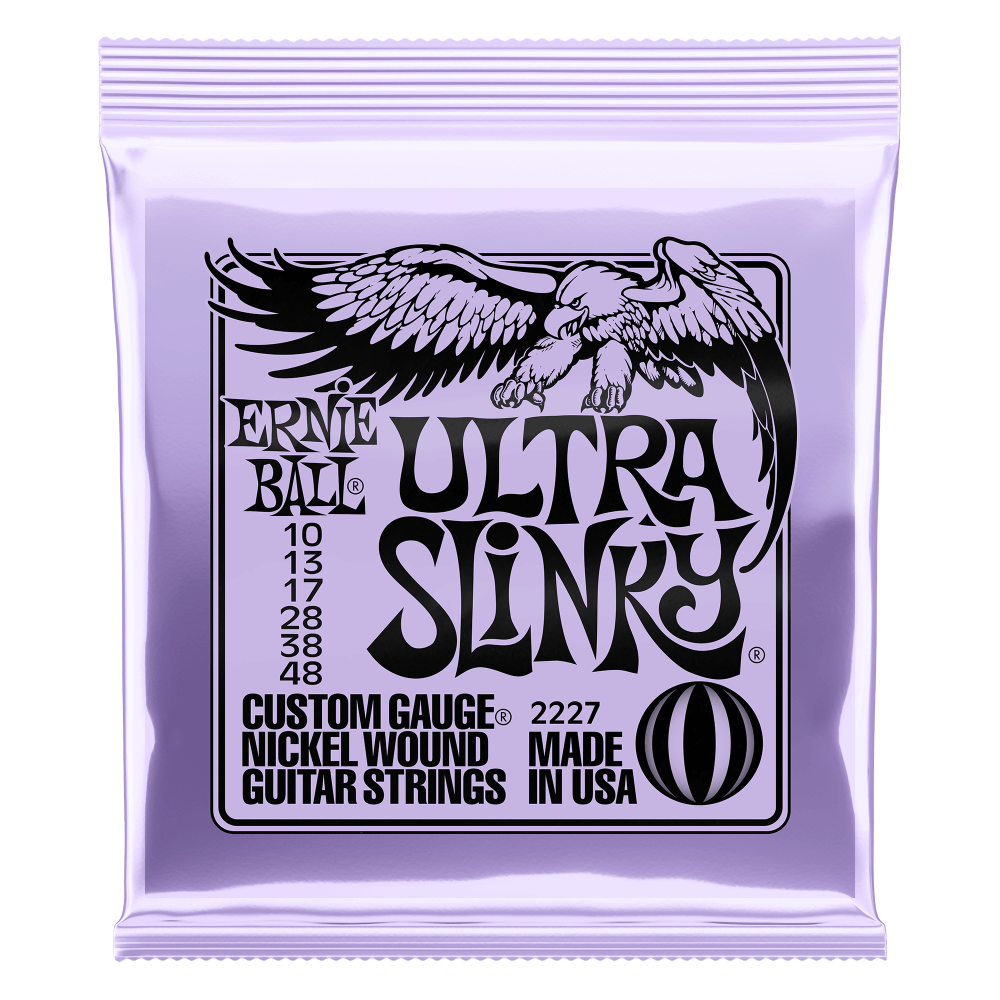 Ernie Ball Electric Ultra Slinky 10-48 Nickel Wound Strings