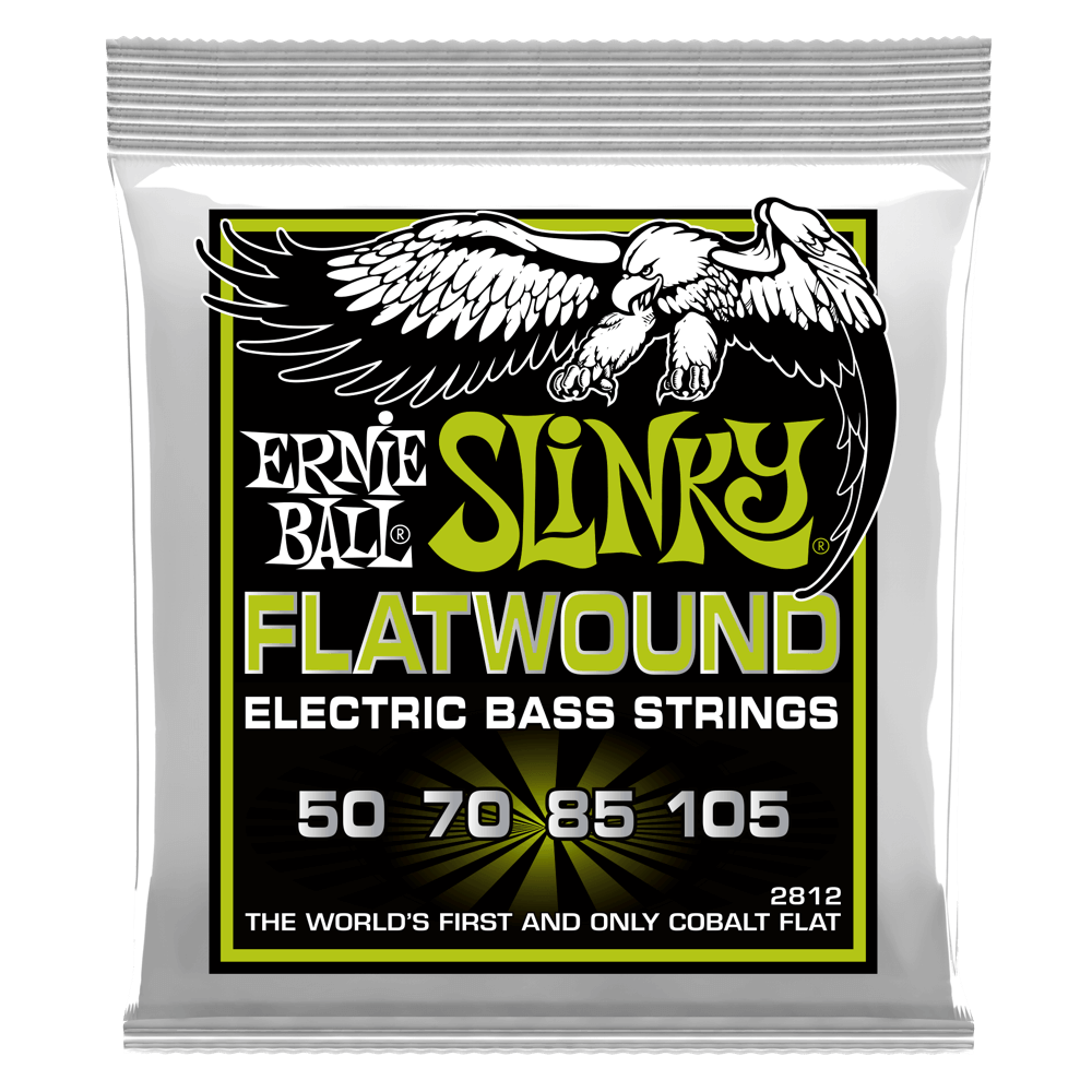 Ernie Ball Flatwound Slinky Bass Strings - 50-105