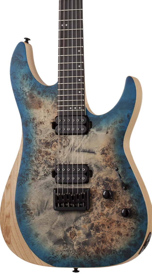 Schecter Reaper 6 - Satin Sky Burst - Electric | Guitar Bros Schecter Reaper 6 - Satin Sky Burst - Electric | Guitar Bros